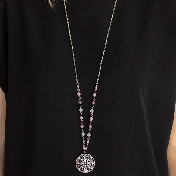 Everyday Enchantment Pink Necklace 